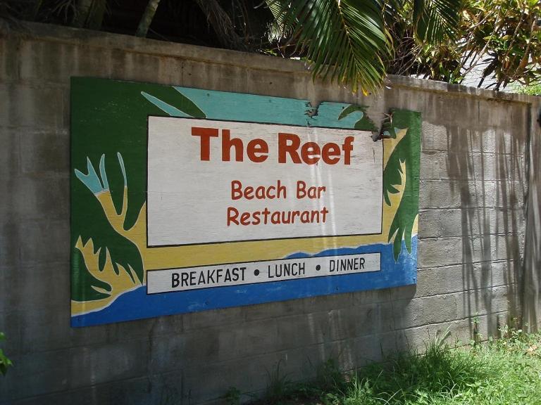 The Reef Beach Huts Vieux Fort Exterior foto